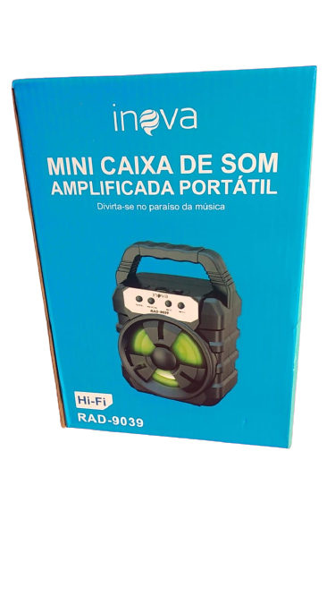  - Caixa de Som - Central - unidade    Cod. MINI CAIXA DE SOM RAD-9039